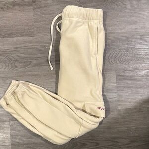 RVCA Beige Jogger Pants